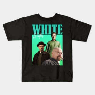 Walter White Vintage 90s Design Kids T-Shirt